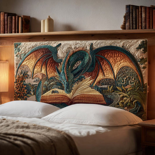 Ancient Dragon CW2612001CL Quilted Headboard Slipcover