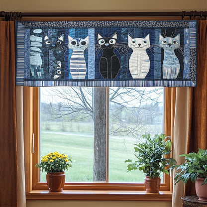 Cat Chill WN0407023CL Quilted Valance