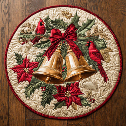 Cardinal’s Blessing CW0809045CL Quilted Round Mat