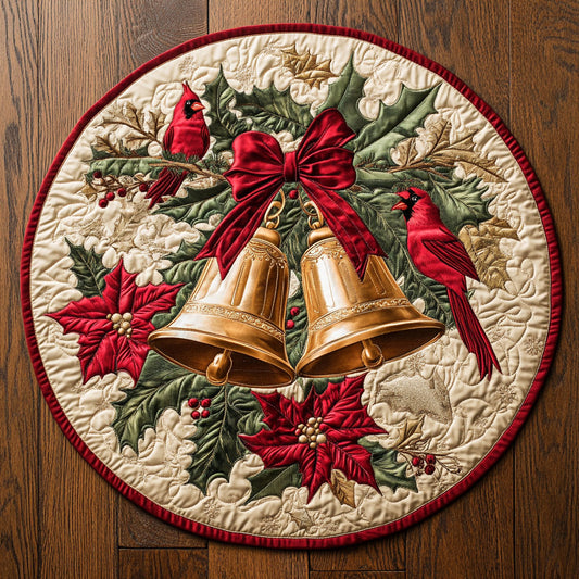 Cardinal’s Blessing CW0809045CL Quilted Round Mat