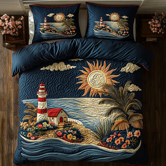 Tropical Shore Light WX0507040CL Duvet Cover Set