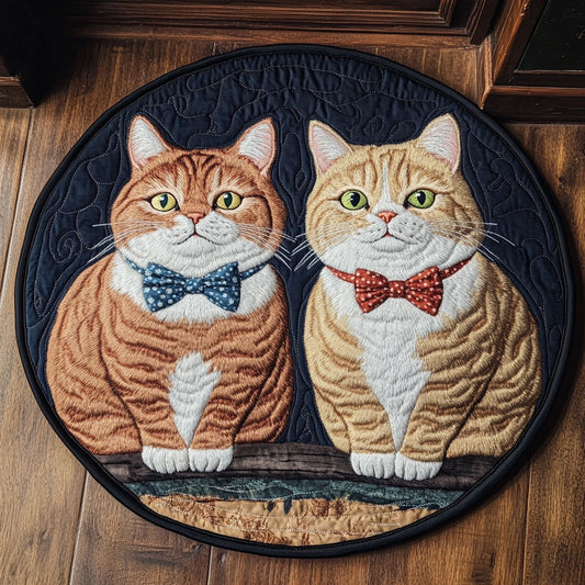 Friend Ship CP0805026CL Quilted Round Mat
