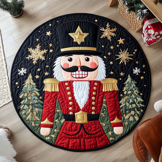 Nutcracker Wonder CW2208010CL Quilted Round Mat