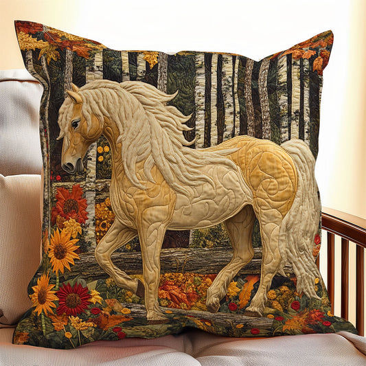 Autumn Horse WX1306054CL Quilt Pillow Case