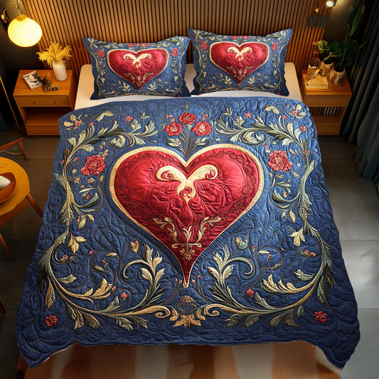 Royal Valentine Heart WP1112043CL Duvet Cover Set