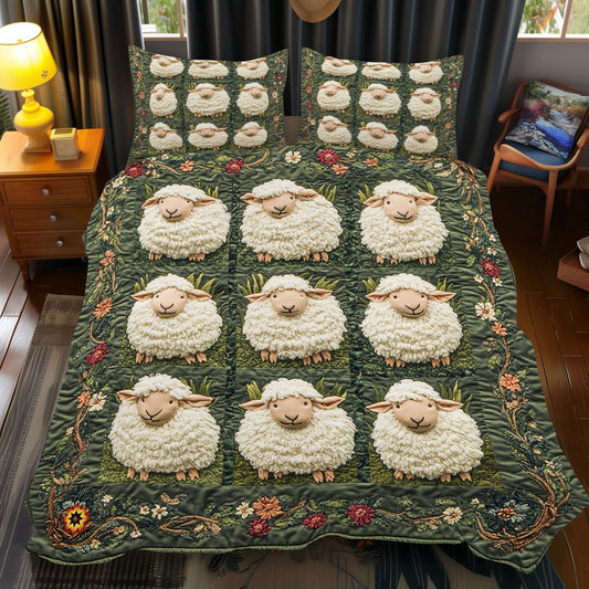 Fluffy Sheep WX2612098CL Duvet Cover Set