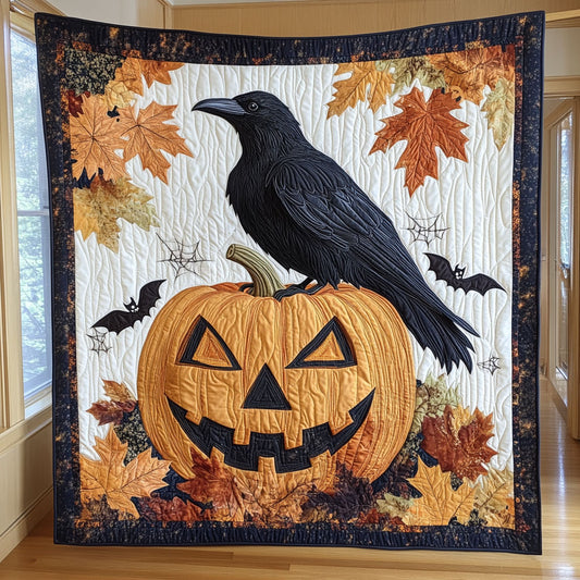Majestic Pumpkin Raven CW0708054CL Quilt