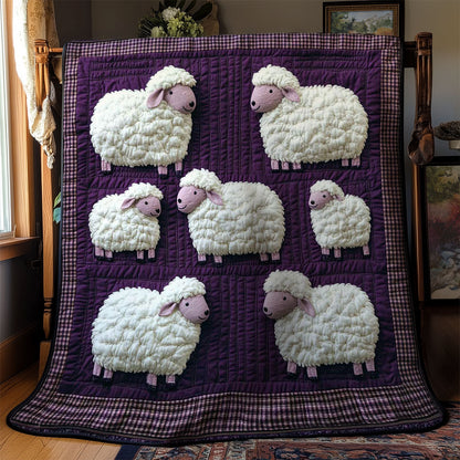 Fluffy Sheep Farm WN1703031CL Quilt