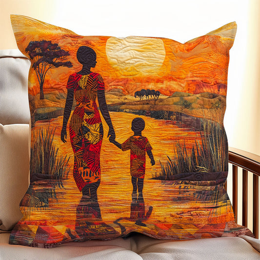 African Woman WX0406068CL Quilt Pillow Case