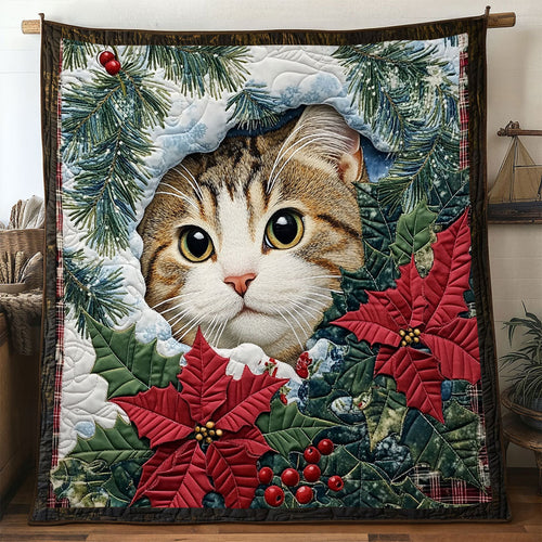 Cat Christmas Magic WN0811014CL Quilt