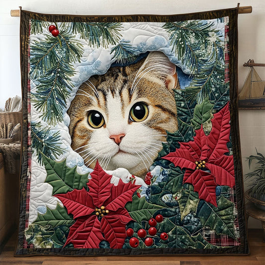 Cat Christmas Magic WN0811014CL Quilt