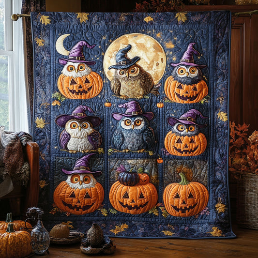 Haunted Owl Night WN0708056CL Quilt