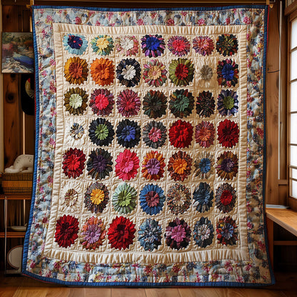 Flower Collection WY0602145CL Quilt