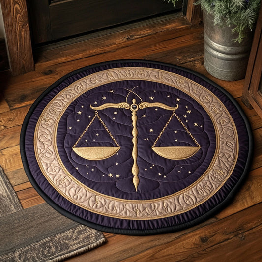 Libra CP1707025CL Quilted Round Mat