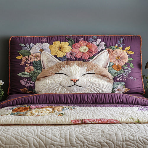 Meadow Cat WN2312015CL Quilted Headboard Slipcover
