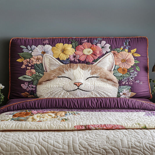 Meadow Cat WN2312015CL Quilted Headboard Slipcover