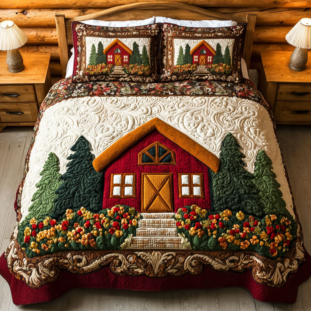 Cozy Barn House XK1809002CL Duvet Cover Set