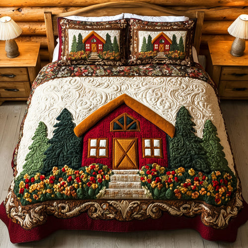 Cozy Barn House XK1809002CL Duvet Cover Set