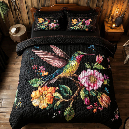 Hummingbird Flower WT0602015CL Duvet Cover Set