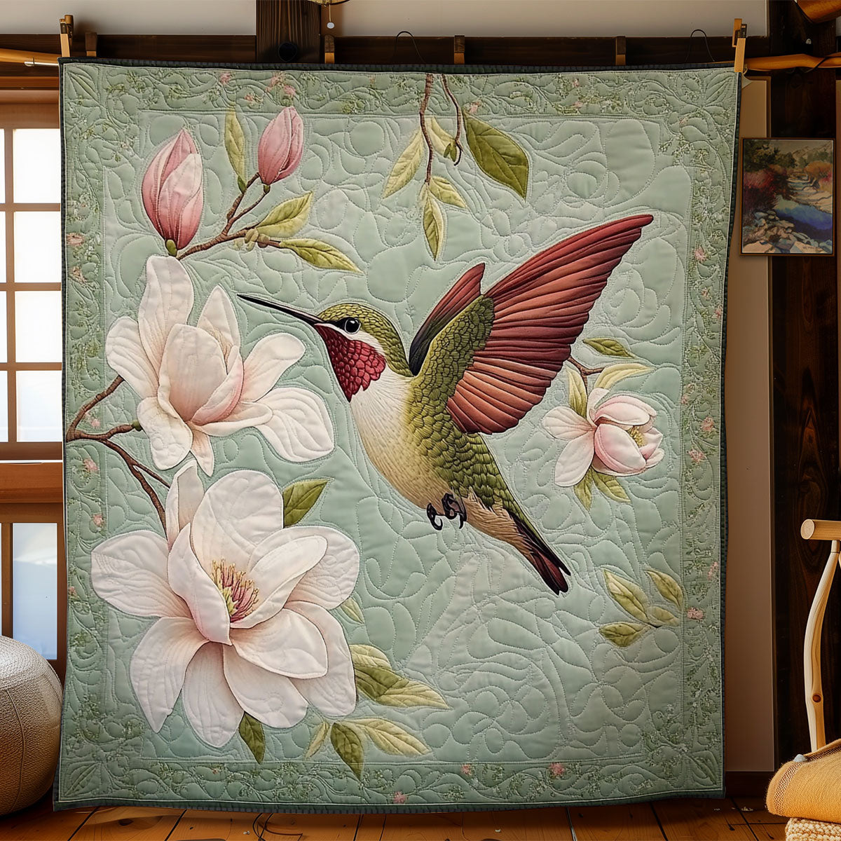 Hummingbird WY1903004CL Quilt