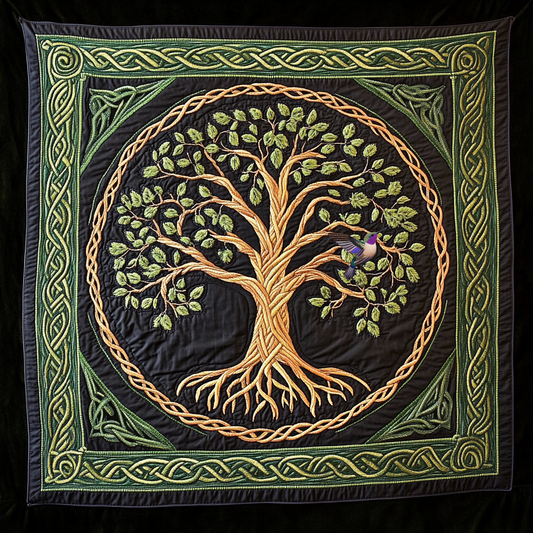 Celtic Tree Of Life XR1112009CL Quilt