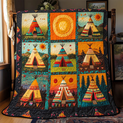 Sunlit Spirit Tepee WJ0801019CL Quilt