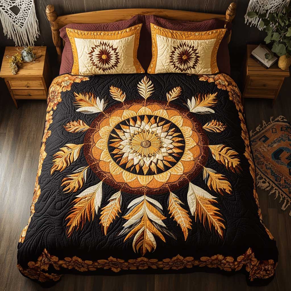 Sun Symbol Dreamcatcher WP1601007CL Duvet Cover Set