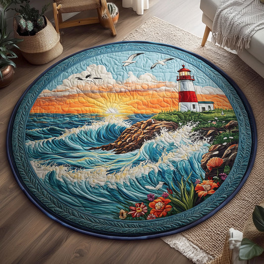 Sea Sentinel WY2203065CL Quilted Round Mat
