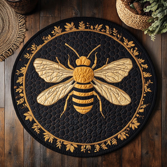 Bee WY2204006CL Quilted Round Mat