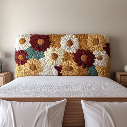 Blooming Daisy QA0501005CL Quilted Headboard Slipcover