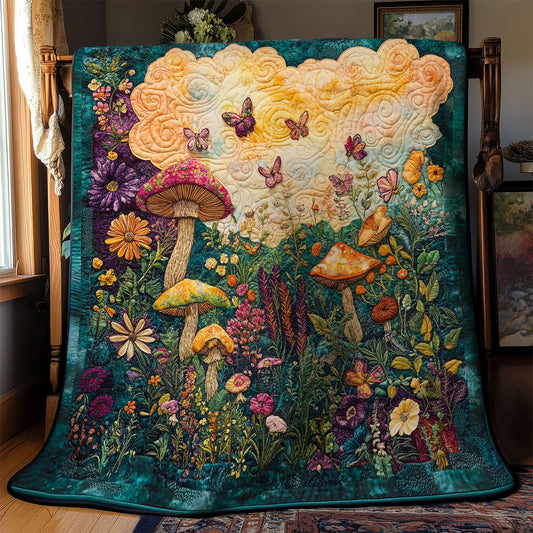 Mushroom Forest WY2103018CL Quilt