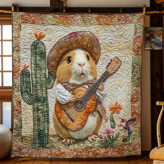 Guinea Pig Serenade WN3110078CL Quilt