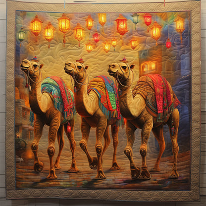 Festival Lanterns Camel LT1809010CL Quilt