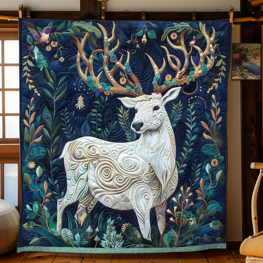 White Magic Stag WP3010050CL Quilt