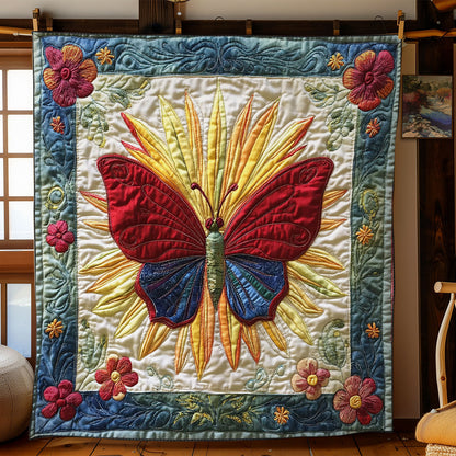 Butterfly In Sun WY2102006CL Quilt