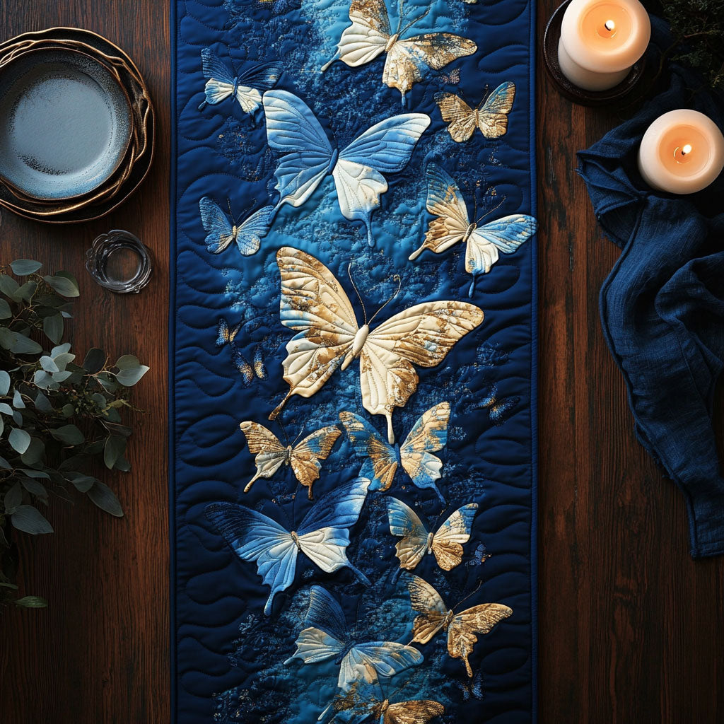 Dreamy Butterfly CW1505116CL Quilted Table Runner