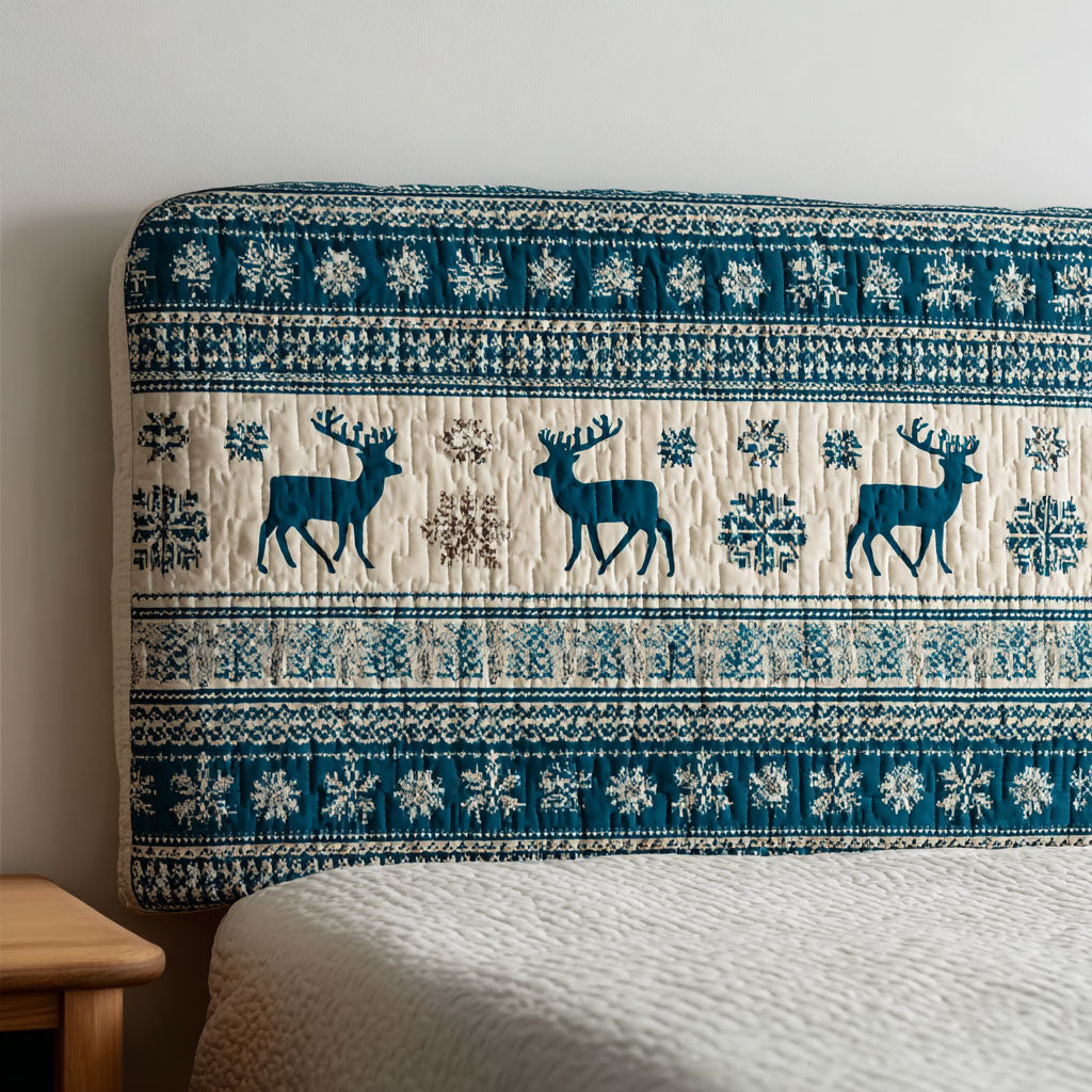 Scandi Winter CP1912022CL Quilted Headboard Slipcover