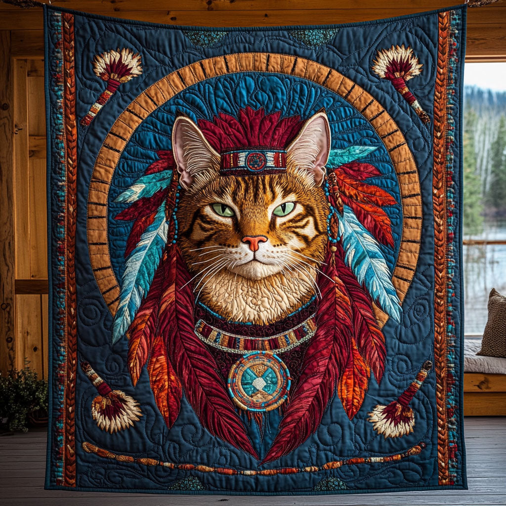 Sacred Feline CP1209030CL Quilt