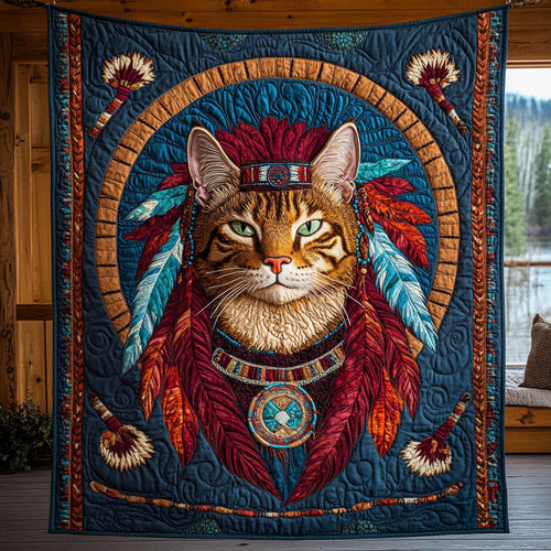 Sacred Feline CP1209030CL Quilt