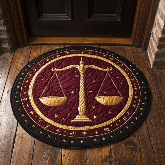 Libra Scale CP1707029CL Quilted Round Mat