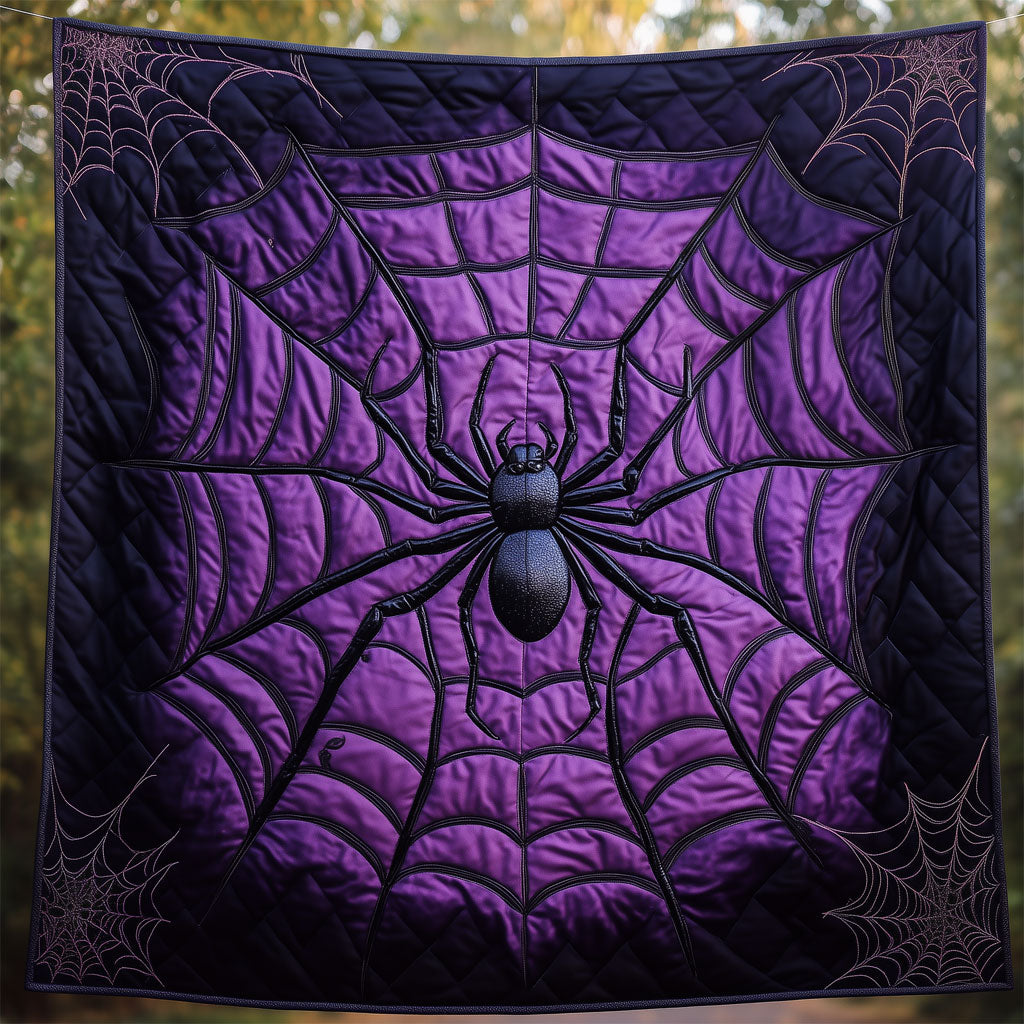 Giant Spiderweb Halloween LT1809012CL Quilt