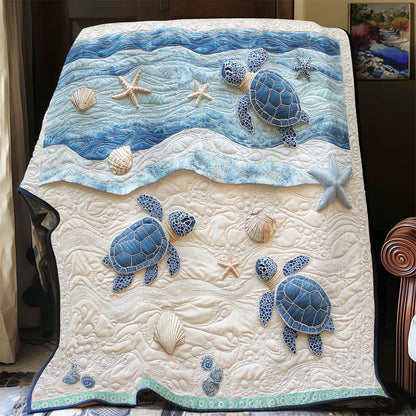 Seaside Turtle WX2012047 Quilt