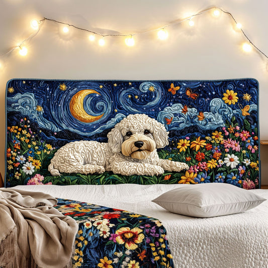 Moonlit Dog KL2312028CL Quilted Headboard Slipcover