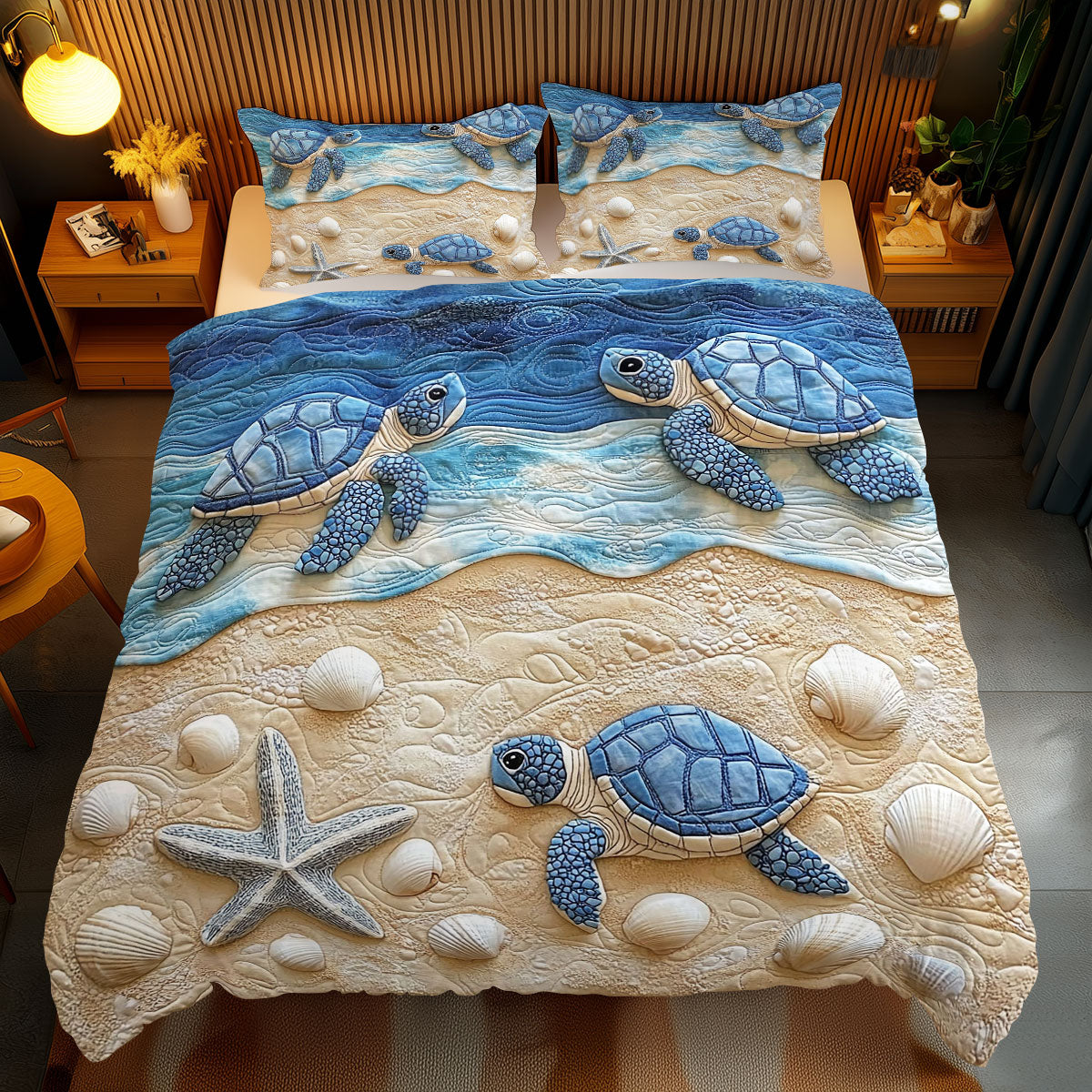 Sea Turtle WJ1312048CL Duvet Cover Set