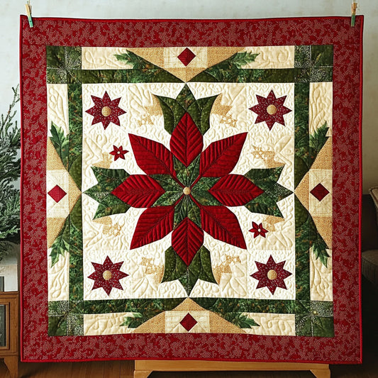 Classic Poinsettia LT2611019CL Quilt