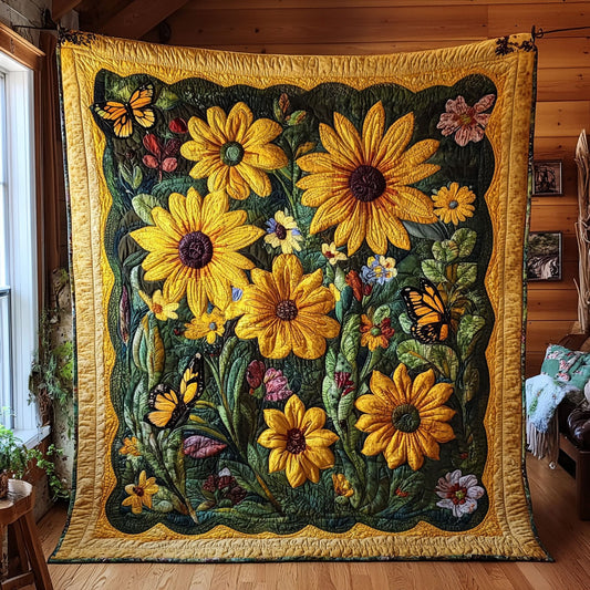 Midnight Flower WN0808060CL Quilt