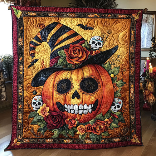 Pumpkin Soul Carnival WN1108075CL Quilt