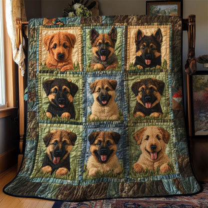 German Shepherd Lookout WN0711082CL Quilt