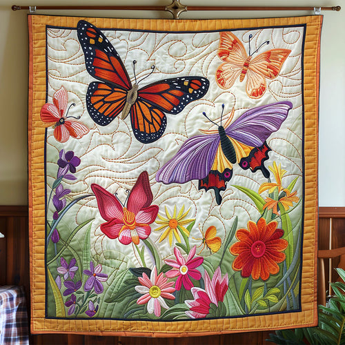 Butterfly Garden CW1501071CL Quilt
