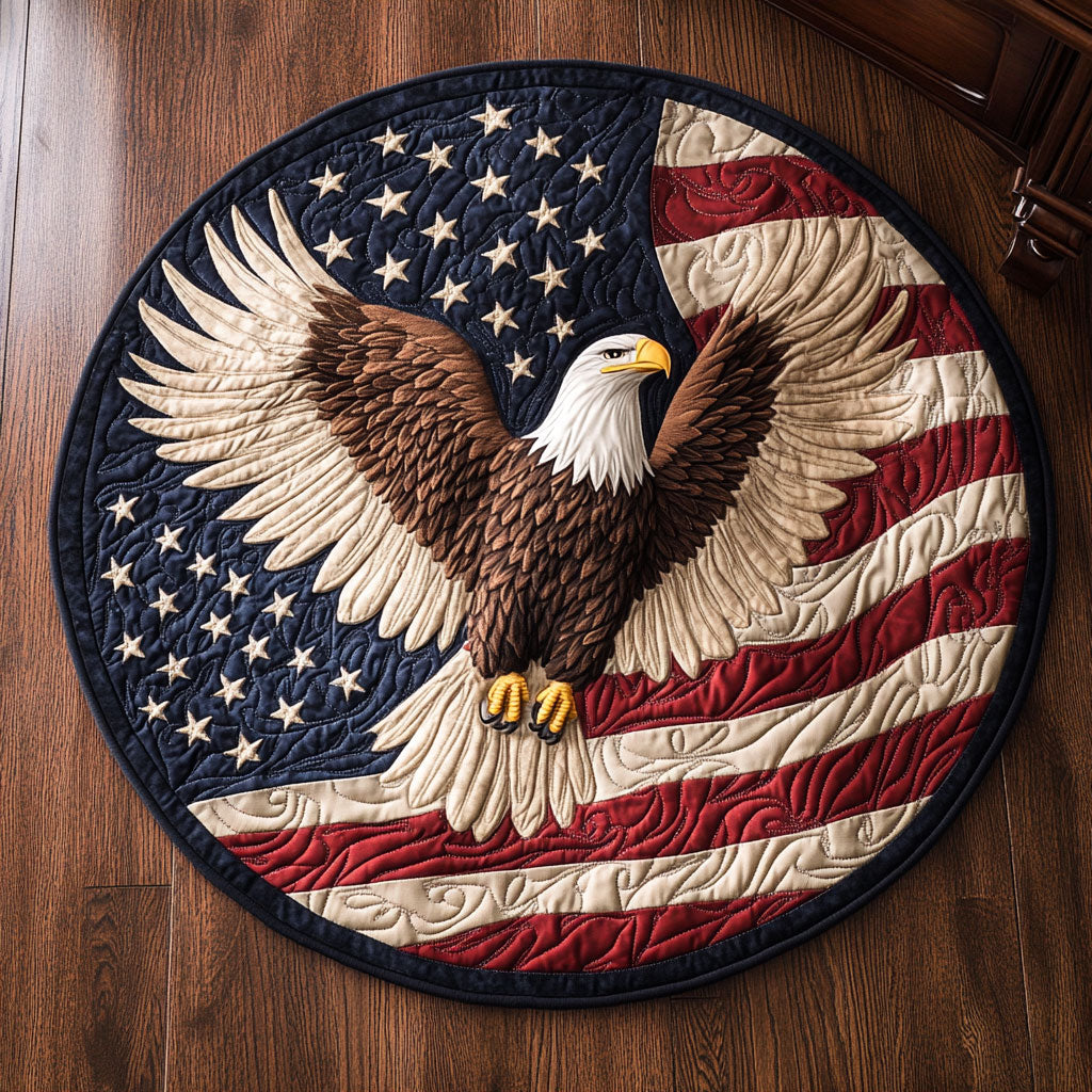 American Eagle WX2005002CL Quilted Round Mat